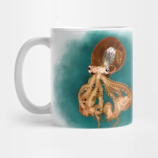 Cephalopod (orange version) Mug